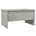 Mesa de centro madera de ingeniería gris hormigón 80x50x42,5 cm