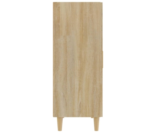 Aparador de madera contrachapada roble Sonoma 70x34x90 cm