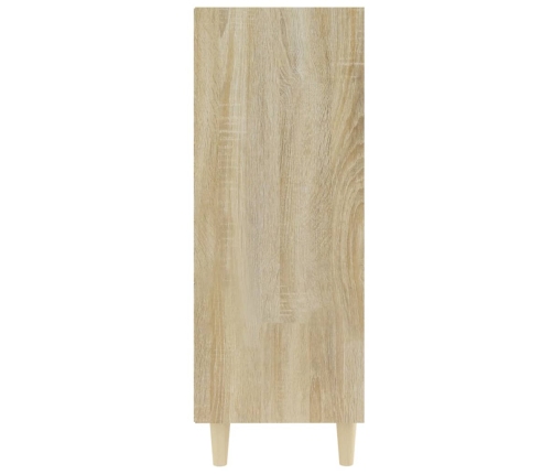 Aparador de madera contrachapada roble Sonoma 69,5x32,5x90 cm