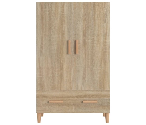 Aparador madera contrachapada roble Sonoma 70x31x115 cm