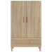 Aparador madera contrachapada roble Sonoma 70x31x115 cm