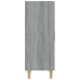 Aparador de madera contrachapada gris Sonoma 70x34x90 cm