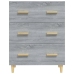 Aparador de madera contrachapada gris Sonoma 70x34x90 cm