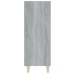 Aparador de madera contrachapada gris Sonoma 69,5x32,5x90 cm