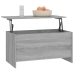 Mesa de centro madera ingeniería gris Sonoma 102x55,5x52,5 cm