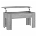 Mesa de centro madera de ingeniería gris Sonoma 101x49x52 cm