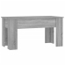 Mesa de centro madera de ingeniería gris Sonoma 101x49x52 cm