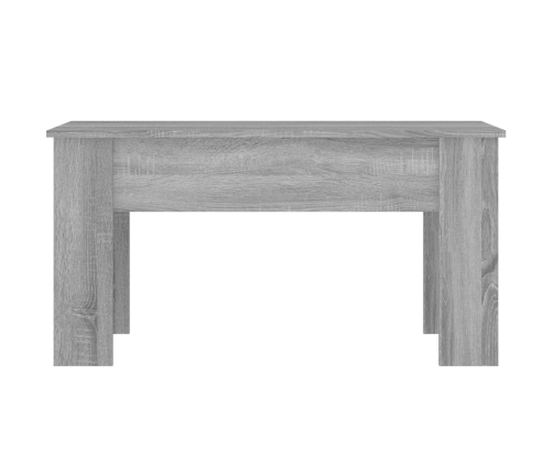 Mesa de centro madera de ingeniería gris Sonoma 101x49x52 cm