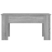 Mesa de centro madera de ingeniería gris Sonoma 101x49x52 cm