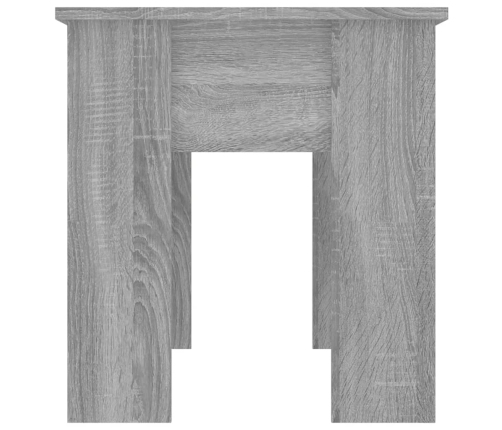 Mesa de centro madera de ingeniería gris Sonoma 101x49x52 cm