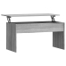 vidaXL Mesa de centro madera de ingeniería gris Sonoma 102x50,5x52,5cm