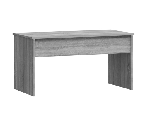 Mesa de centro madera de ingeniería gris Sonoma 102x50,5x52,5cm