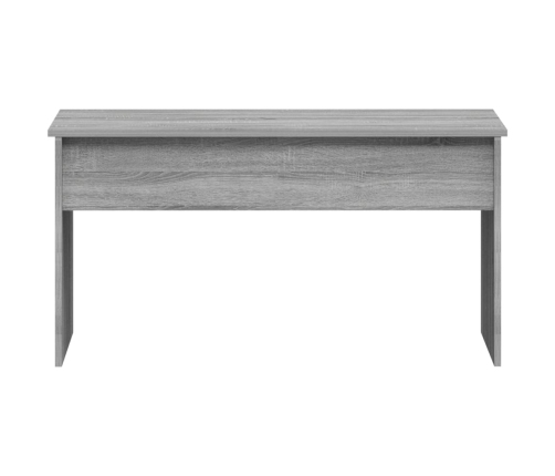 vidaXL Mesa de centro madera de ingeniería gris Sonoma 102x50,5x52,5cm