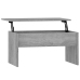 Mesa de centro madera de ingeniería gris Sonoma 80x50,5x41,5 cm