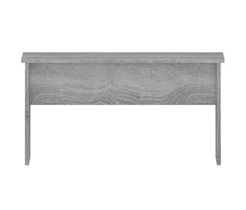 Mesa de centro madera de ingeniería gris Sonoma 80x50,5x41,5 cm