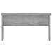 Mesa de centro madera de ingeniería gris Sonoma 80x50,5x41,5 cm