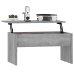 Mesa de centro madera de ingeniería gris Sonoma 80x50,5x41,5 cm