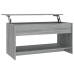 Mesa de centro madera de ingeniería gris Sonoma 102x50x52,5 cm