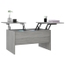 Mesa de centro madera de ingeniería gris Sonoma 80x50x42,5 cm