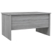 Mesa de centro madera de ingeniería gris Sonoma 80x50x42,5 cm