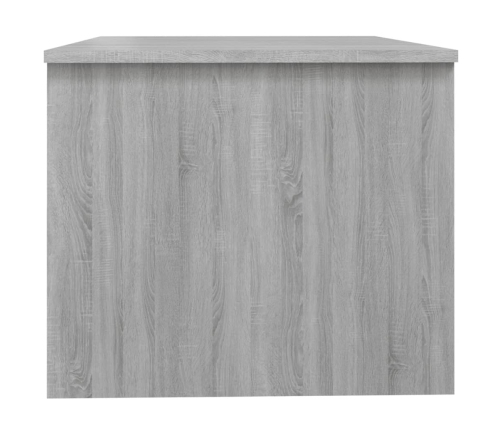 Mesa de centro madera de ingeniería gris Sonoma 80x50x42,5 cm