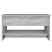 Mesa de centro madera contrachapada gris Sonoma 80x50x40 cm