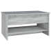 Mesa de centro madera contrachapada gris Sonoma 80x50x40 cm