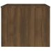 vidaXL Mesa de centro madera contrachapada roble marrón 80x50x40 cm