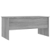 vidaXL Mesa de centro madera de ingeniería gris Sonoma 102x50,5x46,5cm