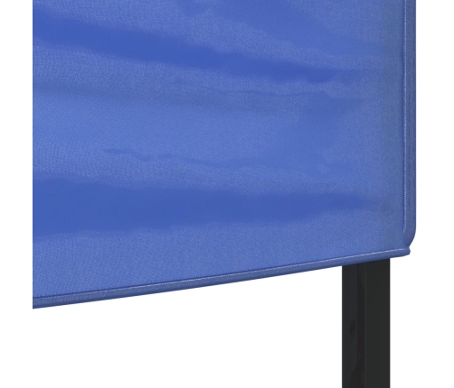 Carpa para fiestas plegable azul 2x2 m