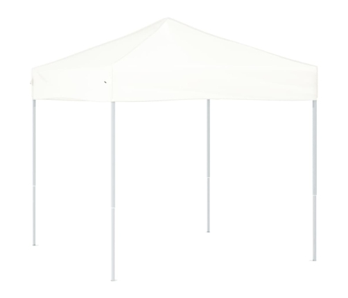 Carpa para fiestas plegable blanco 2x2 m