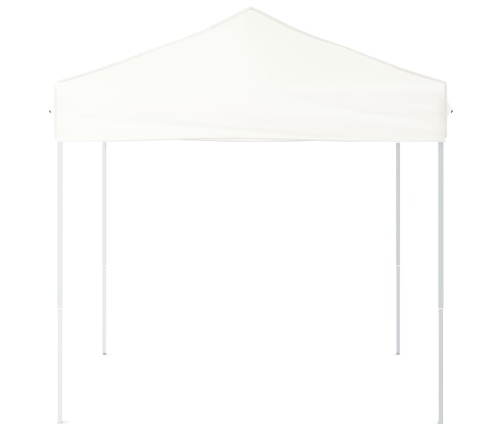 Carpa para fiestas plegable blanco 2x2 m