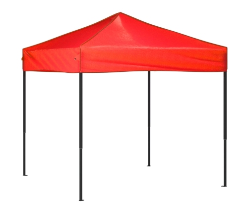 Carpa para fiestas plegable rojo 2x2 m