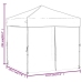 Carpa de fiesta plegable con paredes laterales antracita 2x2 m