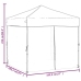 Carpa para fiestas plegable con paredes laterales blanco 2x2 m