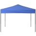 Carpa para fiestas plegable azul 3x3 m