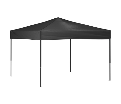 Carpa para fiestas plegable gris antracita 3x3 m