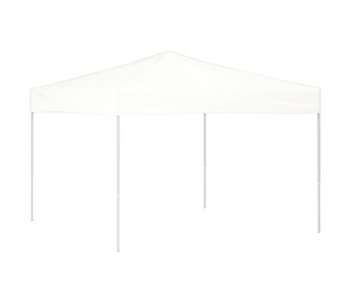 Carpa para fiestas plegable blanco 3x3 m