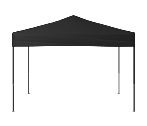 Carpa para fiestas plegable negro 3x3 m