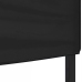 Carpa para fiestas plegable negro 3x3 m