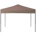 Carpa para fiestas plegable gris taupe 3x3 m