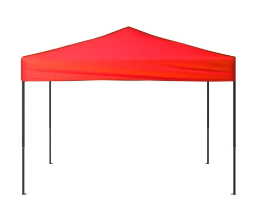 Carpa para fiestas plegable rojo 3x3 m