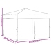 Carpa para fiestas plegable con paredes gris antracita 3x3 m