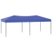 Carpa para fiestas plegable azul 3x6 m