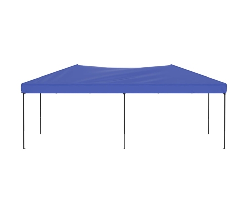 Carpa para fiestas plegable azul 3x6 m