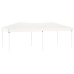 Carpa para fiestas plegable blanco 3x6 m