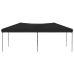 Carpa para fiestas plegable negro 3x6 m