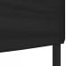 Carpa para fiestas plegable negro 3x6 m