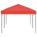 Carpa para fiestas plegable rojo 3x6 m