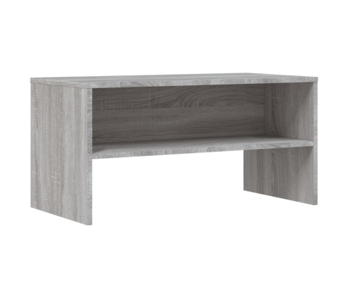 Mueble de TV madera de ingeniería gris Sonoma 80x40x40 cm